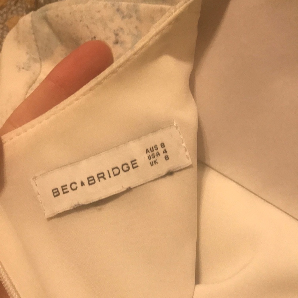 Bec & Bridge Multicolor Abstract Mini Dress - Picture 8 of 11